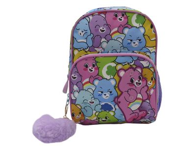 Die Glücksbärchis Kinder Rucksack Kindergartenrucksack mit Fronttasche Hauptfach