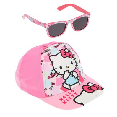 Hello Kitty Kinder Cap mit Sonnenbrille Baumwolle Alltag Freizeit
