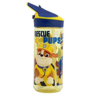 Paw Patrol Wasserflasche 620 ml Premium Trinkflasche Schule & Freizeit mit Druckkn