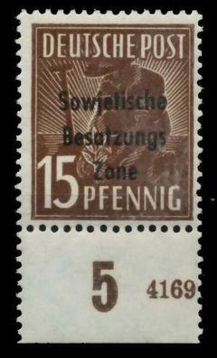 SBZ ALLG. Ausgaben Nr 187 HAN 4169... postfrisch URA X748F72