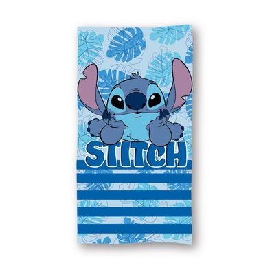 Disney Lilo & Stitch 140x70 cm Strandhandtuch Badetuch Handtuch Mikrofaser Blau