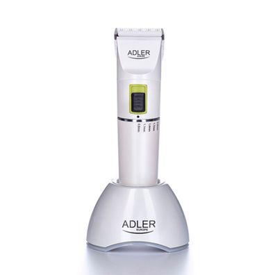 Adler AD 2827 Haarschneidemaschine 2200 mAh mit 4 Kammaufsätzen - Weiß