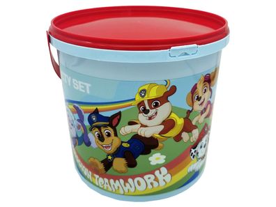 Paw Patrol 46 teiliges Aktivitätsset Malset im Eimer mit Stiften Stickern und