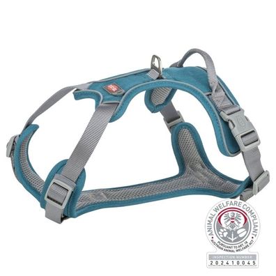 Trixie Premium Active Geschirr - petrol - 30?40 cm/15 mm