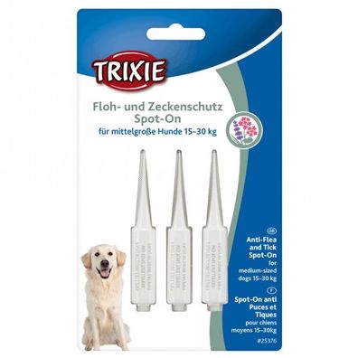 Spot On Floh und Zeckenschutz Trixie Hund 15-30 kg