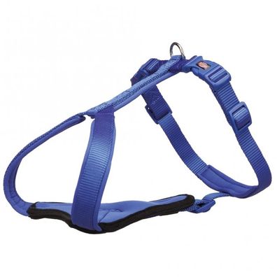 Hundegeschirr Y-Form Trixie Premium royalblau XXS-XS 30-37 cm