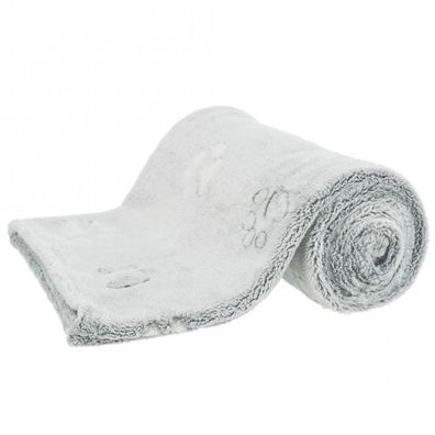 Hundedecke Trixie Jimmy Soft hellgrau 150 x 100 cm