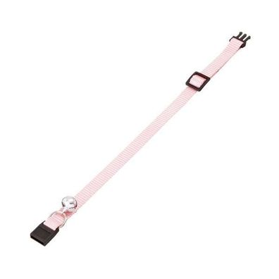 Katzenhalsband mit Glöckchen Safety Click verstellbar Rosa