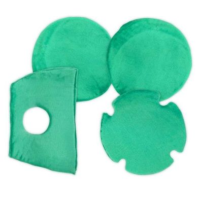 Kissen-Set Kratzbaum Grün 4-teilig