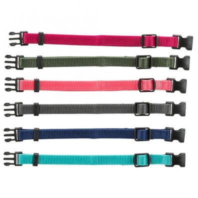 6er Set Welpenhalsbänder Trixie M-L 22-35 cm Nylon