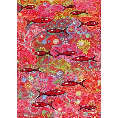 ENJOY Puzzle Deep Red 1500 Teile