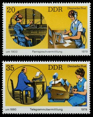 DDR 1979 Nr 2400-2401 postfrisch SE28CB6