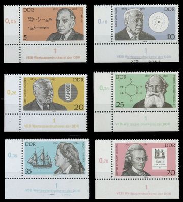 DDR 1979 Nr 2406-2411 postfrisch ECKE-ULI XAAF24A