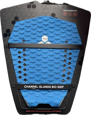 Channel Islands Fuser Pin Mega Kush 5 Piece Supersoft Arch Traction Pad Blue