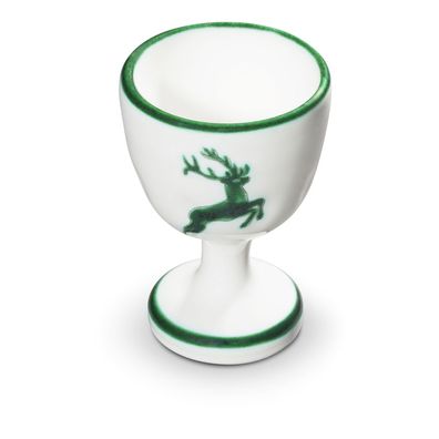 Gmundner Keramik Grüner Hirsch, Coquetier (H 7,5cm)