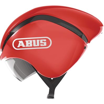Porfessioneller Rennradhelm ABUS GameChanger TT blaze red L 58-61 cm