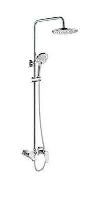 Duschsäule DOKOS Duschsystem, Brausegarnitur in Silber