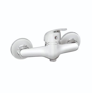 Brausearmatur Wasserhahn MITRIS Brausebatterie für Badezimmer in Silber