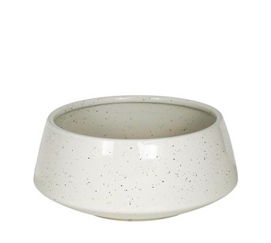 Kaheku Schale Tarno Sprenkel creme 24 Ø 10h 7833039409