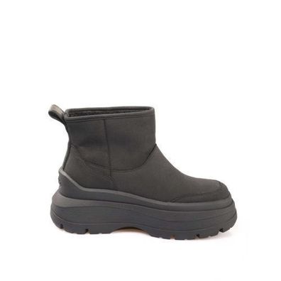 Buffalo Olympia Pull On Lo Warm - Schwarz Kunstleder