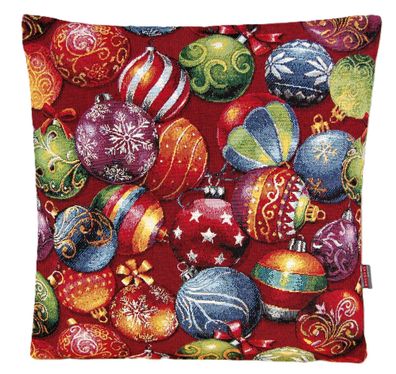 Weihnachten Kissenbezug Kissenhülle Gobelin Weihnachtskissen Kissen Hossner