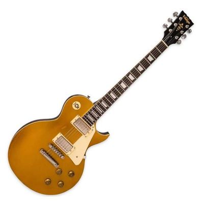 Vintage E-Gitarre V100MRGT Icon Distressed Gold Top