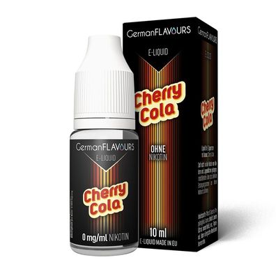 German Flavours - Cherry Cola Liquid (10 ml) - Spritziger Mix