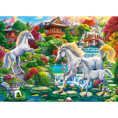 Castorland Puzzle Garten der Einhörner 300 Teile