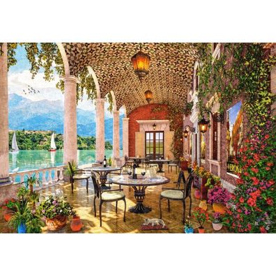 Castorland Puzzle Terrasse am See 1500 Teile