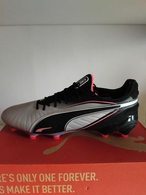 Puma King Ultimate FG/AG Schwarz / Silber (108303 03) Gr. 44,5 - 46