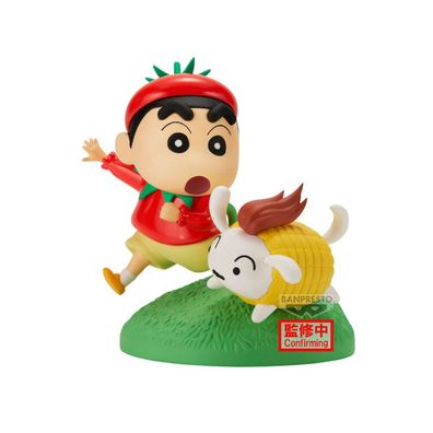 Crayon Shinchan Shinnosuke Gemüse Kostüm Figur 10cm
