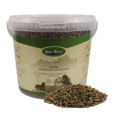 3,8 - 7,6 kg Lyra Horse® Senior Mineralfutter im Eimer MHD 9/2026