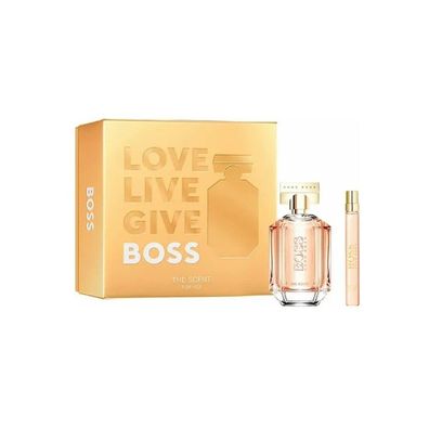 Boss The Scent For Her Eau De Parfum Spray 100ml Christmas Set