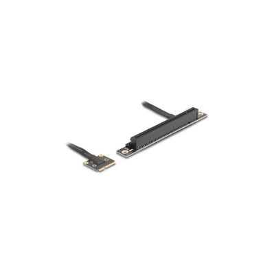 DELOCK Adapter Mini PCIe Stecker zu PCIe 3.0 x16 Slot 90°