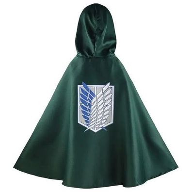 Attack on Titan Cosplay Umhang Scouting Legion Halloween Outfit