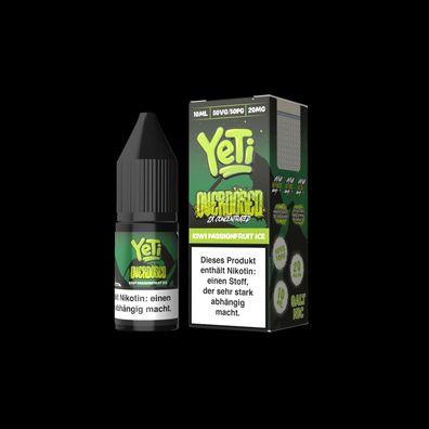 Yeti Overdosed - Kiwi Passionfruit Ice Liquid (10 ml) - Nikotinsalz