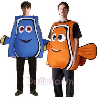 Findet Nemo Dorie Nemo Cosplay Kostüm Halloween Karneval Outfit Set