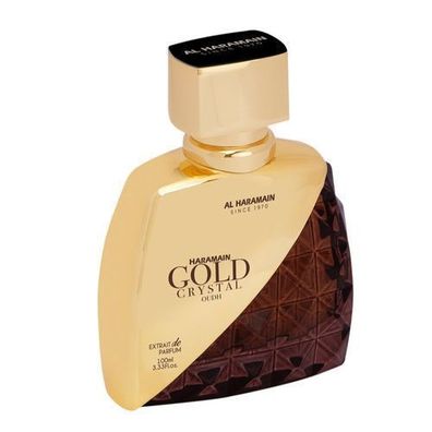 Al Haramain Gold Crystal Oud Extraktparfüm 100 ml - Luxuriöser Duft für besonder
