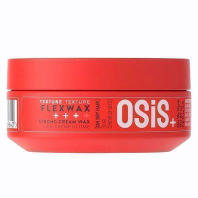 Schwarzkopf Osis+ Flexwax Haarwachs Creme, 85 ml - Professionelles Stylingproduk