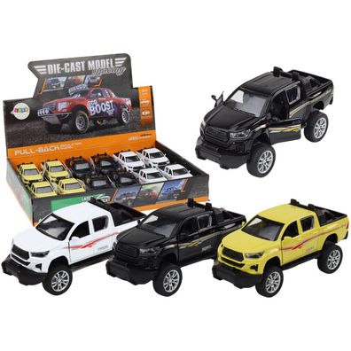 Leantoys Aluminiumfeder für Geländewagen, Antrieb, weiß, schwarz, gelb
