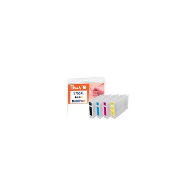 Peach Patrone Epson No.755XL MultiPack bk, , , remanufactured
