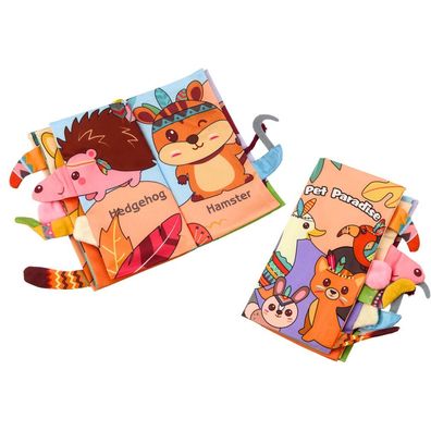 Lean Mi?kka Ksi??eczka Edukacyjna Szeleszcz?ca Zwierz?ta Le?ne