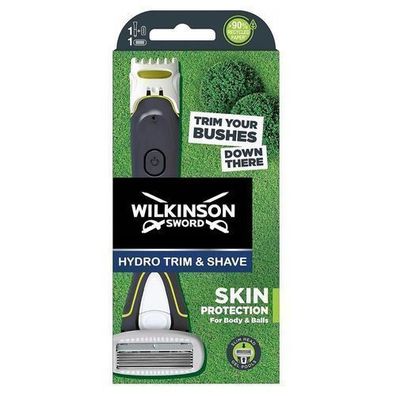 Wilkinson Hydro Trim & Shave 2-in-1 Rasierer und Trimmer, 1 Stück