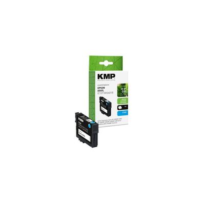 KMP Patrone Epson 604XL (T10H2) cyan 350 S. 5ml remanufactured