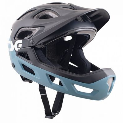 TSG Bike helm Seek Youth Fr Graphic Design Xxs/Xs 52-54Cm flow black-blue