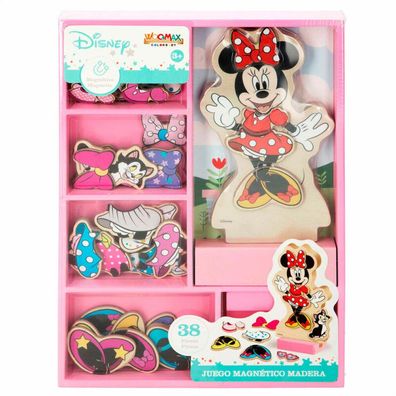 Disney Minnie Kleider Magnetsatz aus Holz