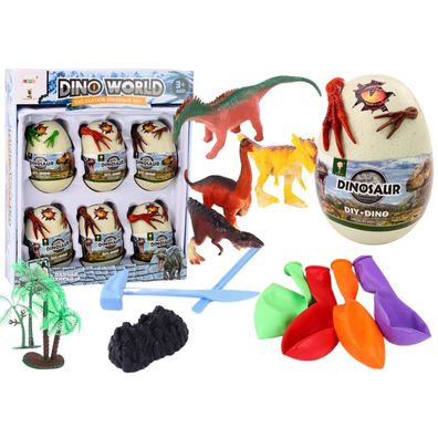 Leantoys Zestaw Kreatywny Archeologiczny Lodowe Jaja Z Dinozaurami