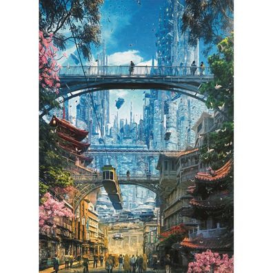 HEYE Puzzle Future Cities: das Geschäftsviertel 1000 Teile