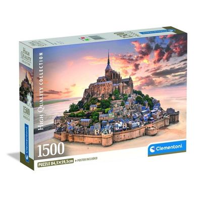 Hohe Qualität Der Mont Saint-Michel Rising puzzle 1500pcs