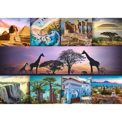 TREFL Puzzle Pie, Afrika 1000 Teile